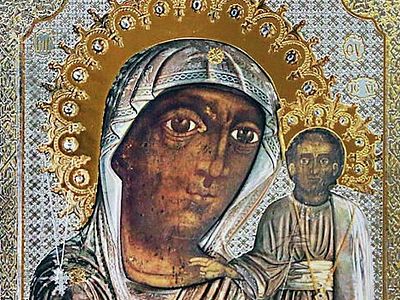 Найднена чудотворная икона, пропавшая после пожара в Чимеевском монастыре