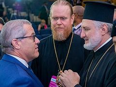 Greek Archbishop attends State Department conference with Ukrainian schismatic bishops, Senate praises creation of new schismatic church