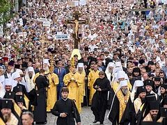 Kiev prepares for massive cross procession, glorification of 3 new saints