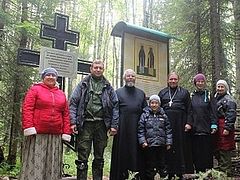 Liturgy celebrated on site of death of two Solovki New Martyrs for first time in 90 years