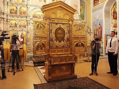 Главная икона Вооруженных сил РФ «Спас Нерукотворный» принесена на Южный Урал