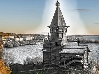 В Интернет выложена книга о сгоревшей Успенской церкви Кондопоги