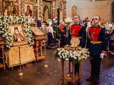 В Москву принесен ковчег с мощами святителя Луки (Войно-Ясенецкого)