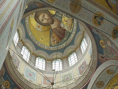 Новая роспись Никольского собора Хотькова монастыря: от эскизов до фресок