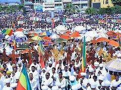 Thousands take to streets to protest repeated attacks against Ethiopian Tewahedo church (+ VIDEO)