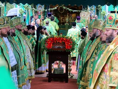 В Брестской епархии прошли торжества по случаю дня памяти преподобномученика Афанасия Брестского