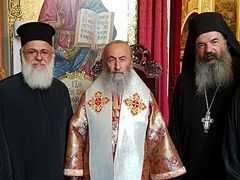 Greek clerics who concelebrated with, gave letter of support to Met. Onuphry are censured by Greek bishop