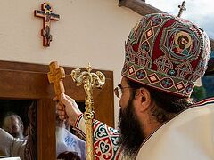 Romanian hierarchs consecrate church, install abbess at Switzerland’s first Romanian monastery