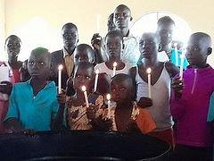 75 souls united to Christ in Baptism in Uganda