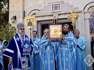 В праздник Казанской иконы Божией Матери престольные торжества прошли в Горненской обители в Иерусалиме