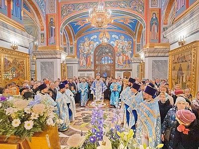 В Воскресенском Новодевичьем монастыре Санкт-Петербурга отпраздновали 170-летие основания обители