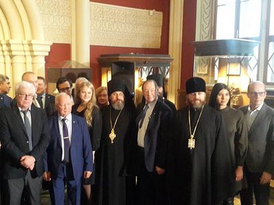 Председатель Синодального отдела по взаимодействию с Вооруженными силами принял участие в церемонии открытия выставки «Дмитрий Донской. Государь. Воин. Защитник веры»