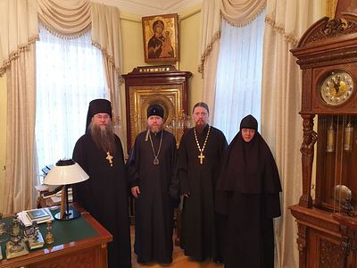 Представители Межведомственной комиссии по вопросам образования монашествующих посетили Псковскую епархию