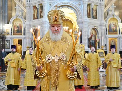 Святейший Патриарх Кирилл: Мы молимся и трудимся, чтобы силы зла не погубили единство Православных Церквей
