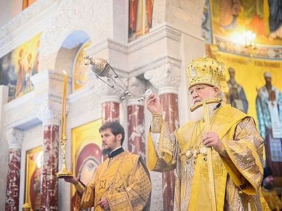 Предстоятель Русской Церкви освятил храм праведного воина Феодора Ушакова в Южном Бутове г. Москвы