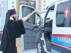 Church launches new “Mercy Bus” in Kyrgyzstani capital