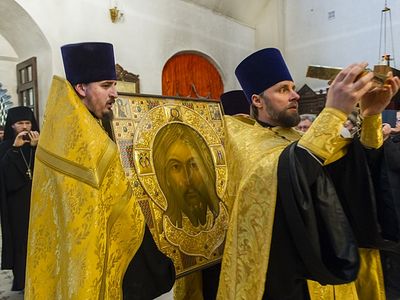 В Псковскую епархию принесена главная икона Вооруженных сил России