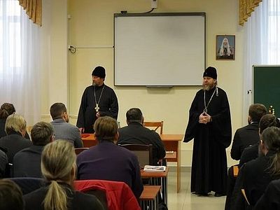 Протоиерей Максим Козлов посетил Псково-Печерский монастырь