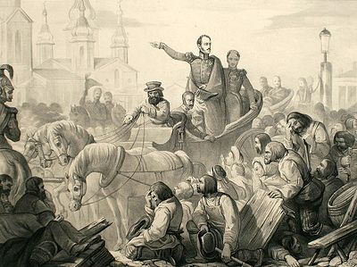 Император Николай I: «Я приеду делить с вами опасности»