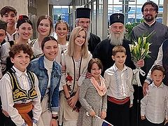 Patriarch Irinej of Serbia visiting America