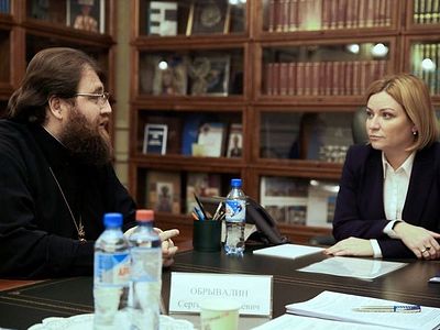 Председатель Финансово-хозяйственного управления встретился с министром культуры России