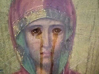 В Тульской епархии замироточила старинная икона Божией Матери «Знамение»