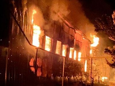 Поджог стал причиной крупного пожара в одесском монастыре