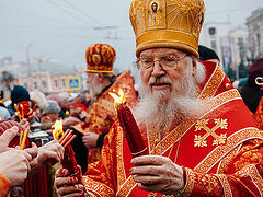 Metropolitan Evlogy of Vladimir, former abbot of Danilovsky and Optina, reposes in the Lord
