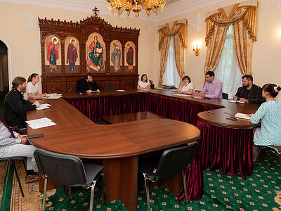 Председатель Финансово-хозяйственного управления провел совещание по вопросам реставрации храмов в епархиях