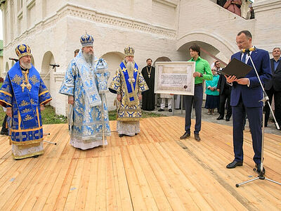 В Антониево-Сийском монастыре прошли торжества по случаю 500-летия основания обители