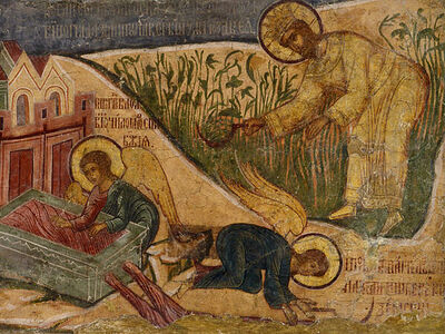 В Музее архитектуры открывается постоянная выставка фресок затопленного калязинского монастыря