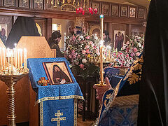Feast of St. Joseph the Hesychast celebrated in English at Holy Cross Monastery