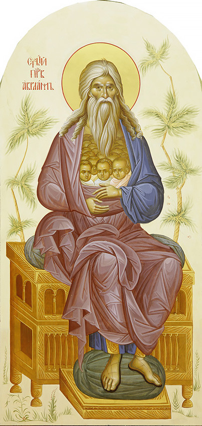 Икона «Лоно Авраама», написанная сестрами
