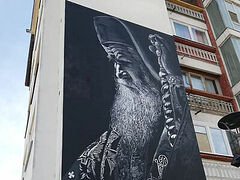 Murals of Metropolitan Amfilohije of Montenegro appear in Serbia and Republika Srpska (+VIDEO)