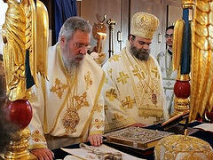 Cypriot Metropolitan: I cannot concelebrate with Archbishop Chrysostomos since he commemorates a schismatic