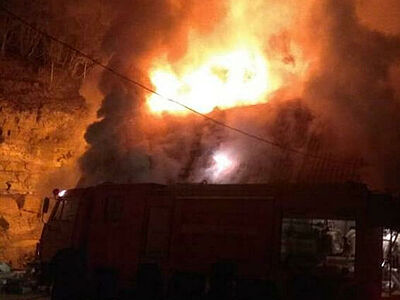 Пожар в Кизилташском монастыре в Крыму полностью уничтожил монашеский жилой корпус