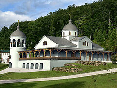 Holy Cross Monastery West Virginia breaks ground on new church