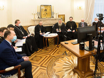 Митрополит Минский Вениамин провел заседание, посвященное празднованию в Белорусском экзархате 800-летия со дня рождения благоверного князя Александра Невского