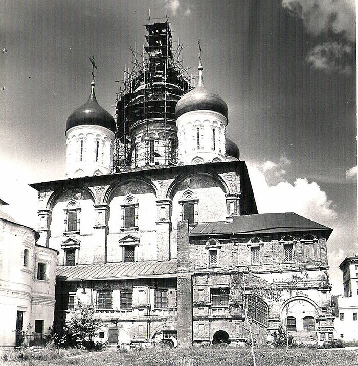 Новоспасский монастырь в москве старые