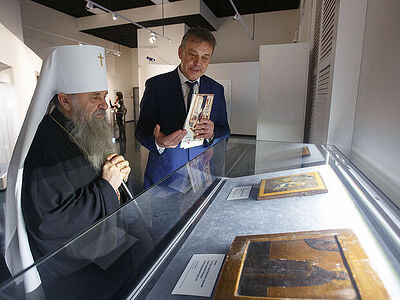В Санкт-Петербурге открылась выставка «Безмолвная проповедь», посвященная 800-летию благоверного князя Александра Невского