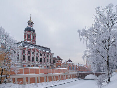 Верхний храм Благовещенской церкви Александро-Невской лавры возвращен монастырю