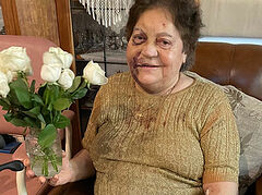 Support recovery of elderly woman brutally attacked outside Greek Orthodox Church