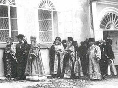 Приезд императора Николая II в Псково-Печерский монастырь в 1903 году