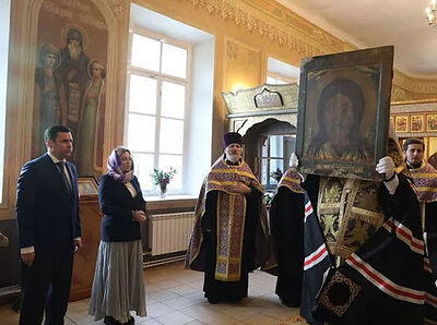 В Ярославский Спасо-Афанасиевский монастырь передан чудотворный образ Спаса Нерукотворного