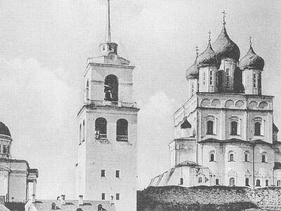 Продолжается комплексное исследование Троицкого собора Псковского кремля