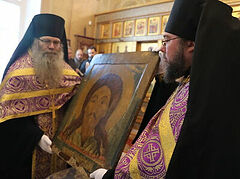 Miraculous 16th-century icon returns to Russian monastery from museum