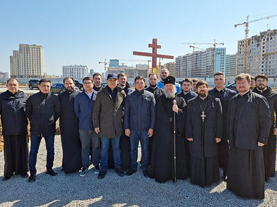 В столице Казахстана заложен храм в честь Александра Невского