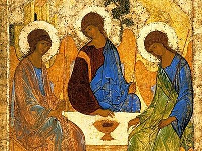 Смысловые особенности цвета в иконе «Святая Троица» преподобного Андрея Рублева