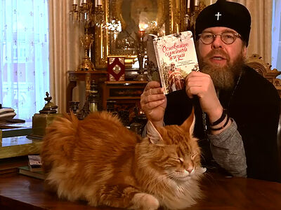 Владыка представляет новые книги издательства Псково-Печерского монастыря «Вольный странник»