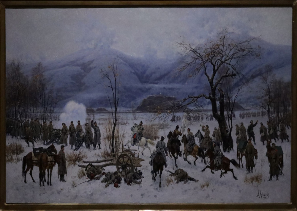 Кившенко А.Д. Сражение у Шипки-Шейново 28 декабря 1877 года. 1894 